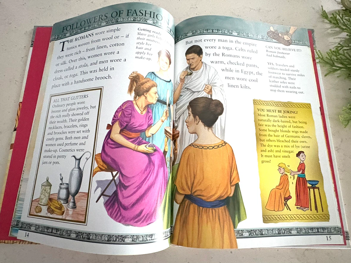 History Makers: The Romans Hardcover Book - photo 3