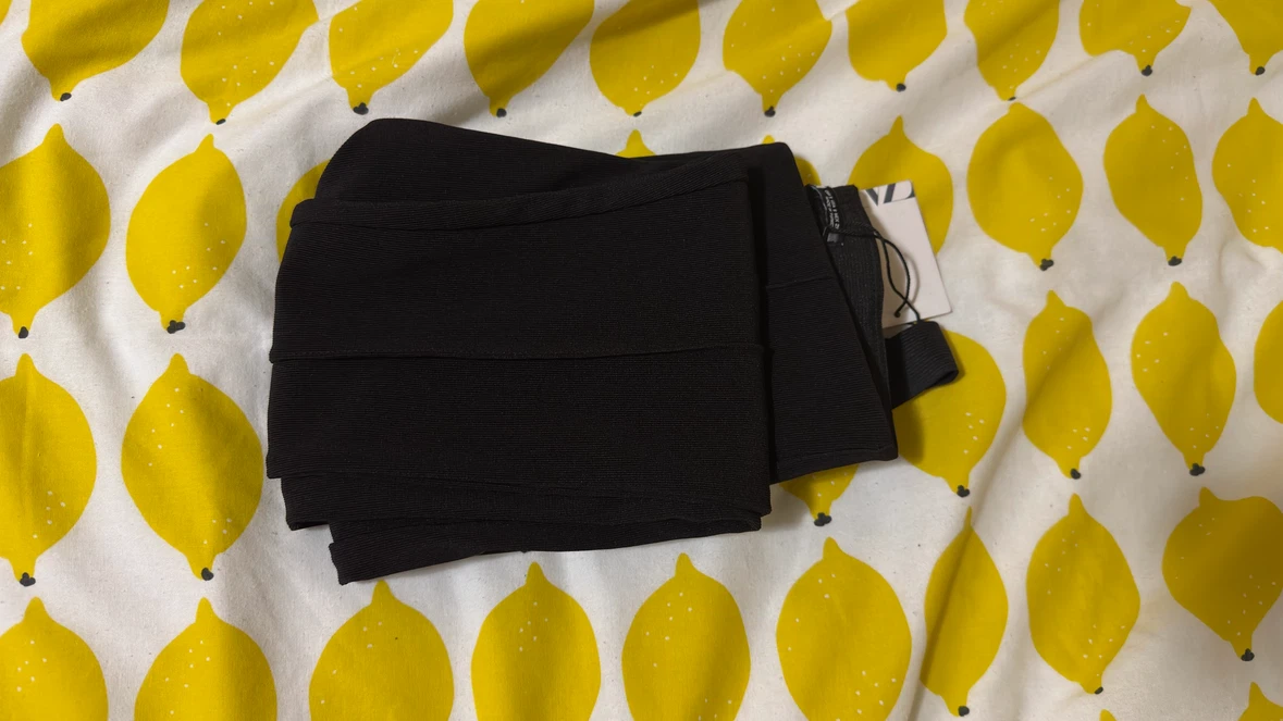 Zara Black Stirrup Leggings - photo 2