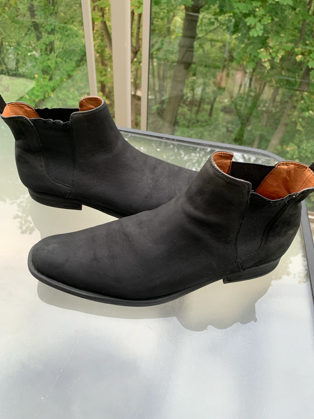 ALDO Black Chelsea Boots Size 10.5 - photo 2