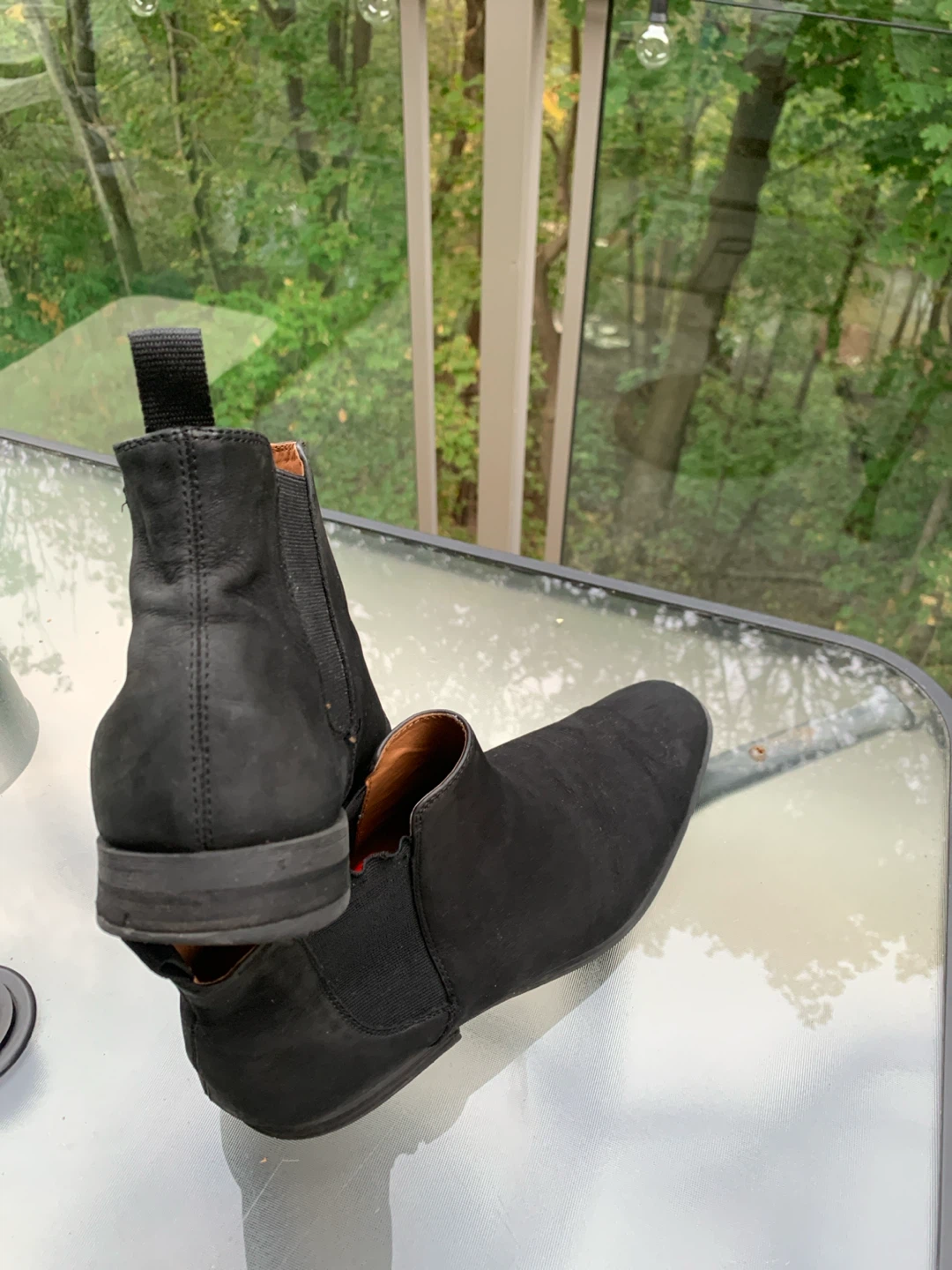 ALDO Black Chelsea Boots Size 10.5 - photo 3