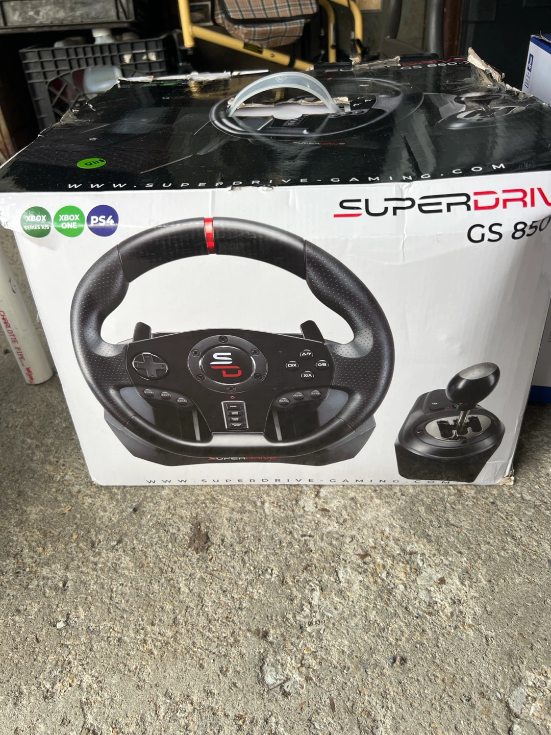 Superdrive GS 850-X Racing Wheel and Pedals - photo 2