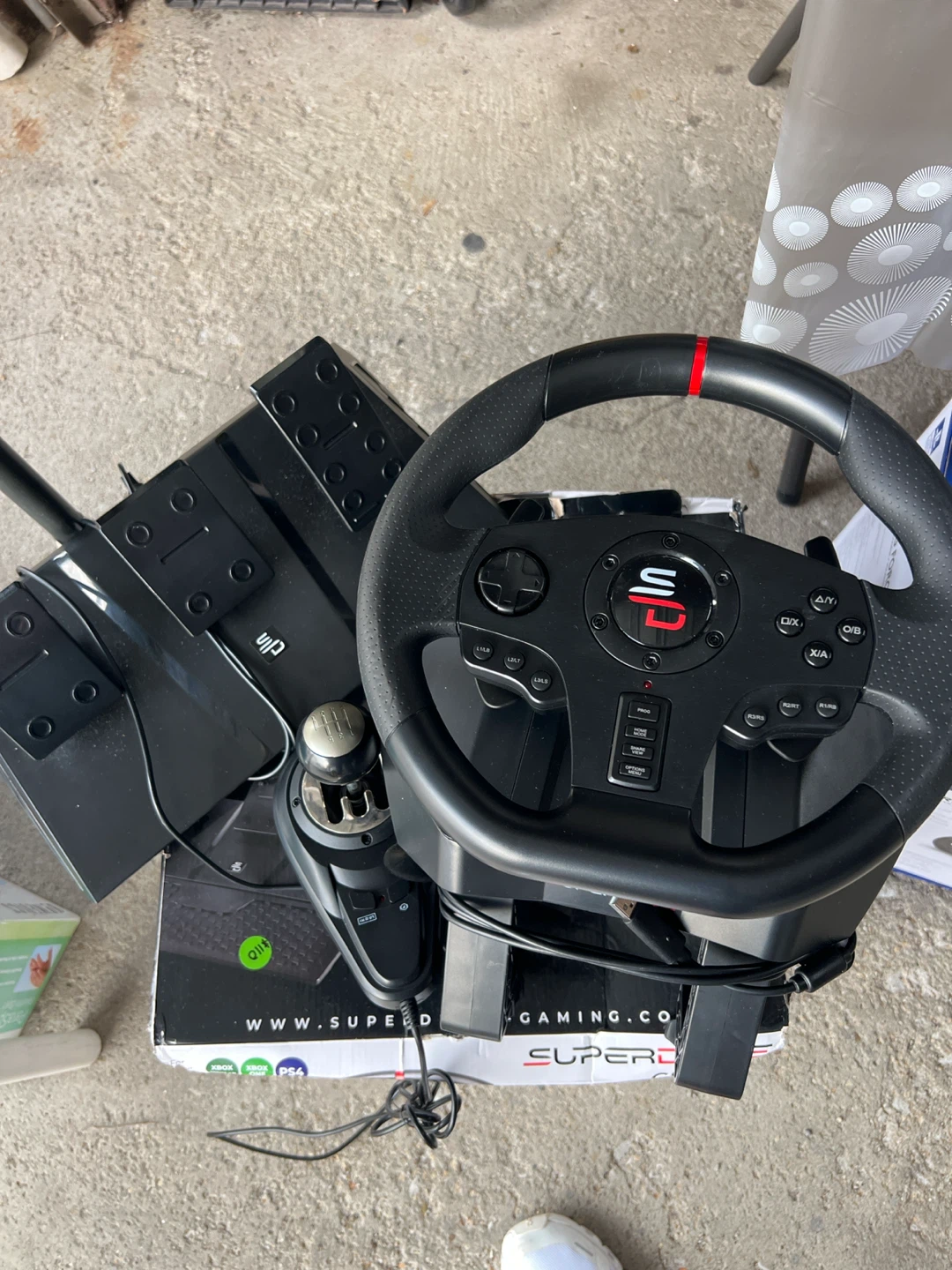 Superdrive GS 850-X Racing Wheel and Pedals - photo 3