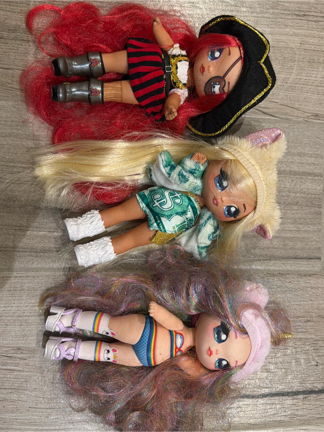 Set of 3 Na! Na! Na! Surprise Dolls