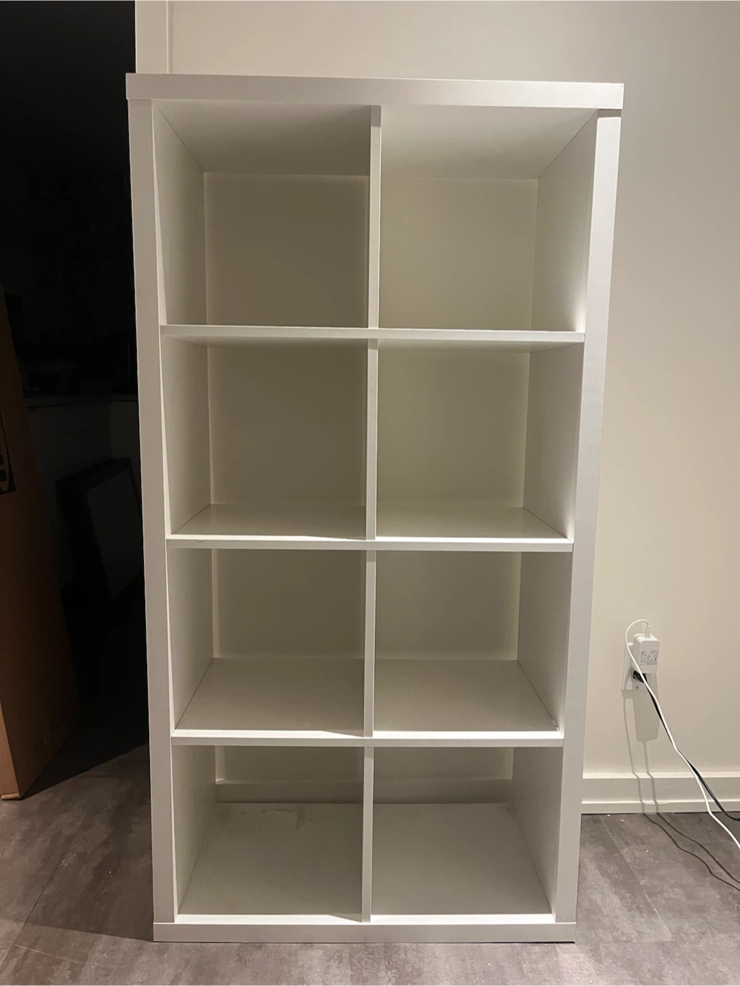 IKEA Kallax White Shelving Unit