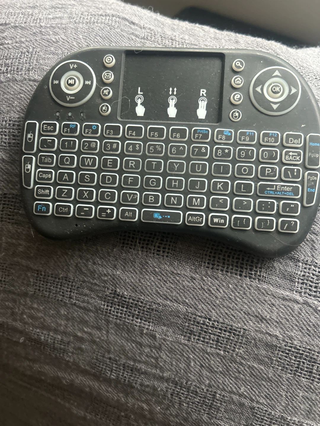 Mini Wireless Keyboard with Touchpad