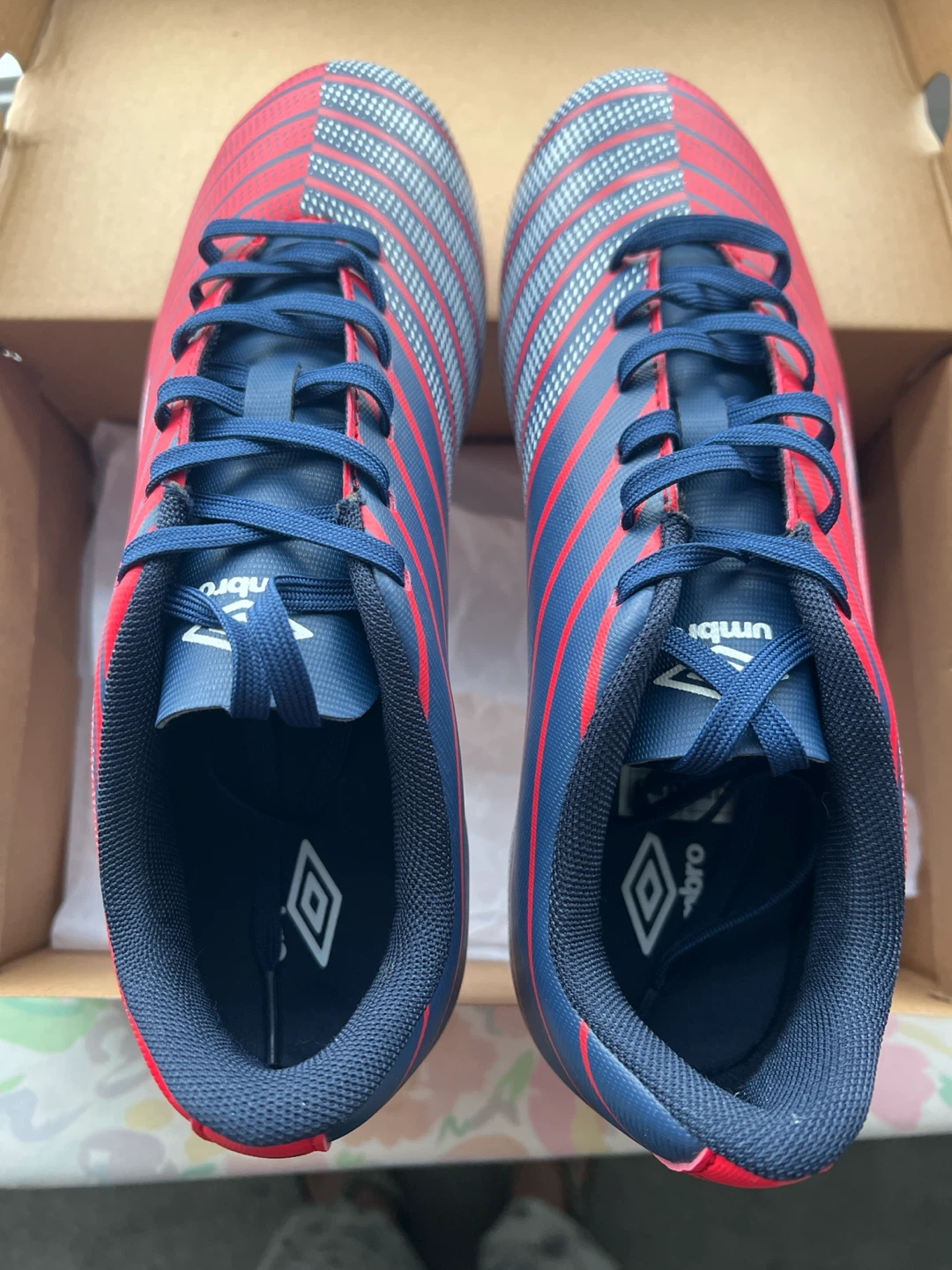 Umbro Velocita Elixir League FG Soccer Cleats Size 8 - photo 3