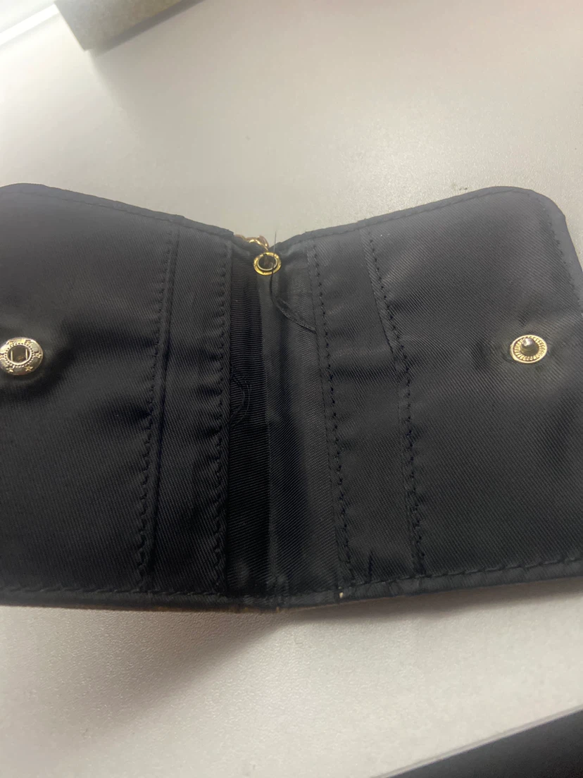 Brown Patterned Keychain Card Holder - photo 2