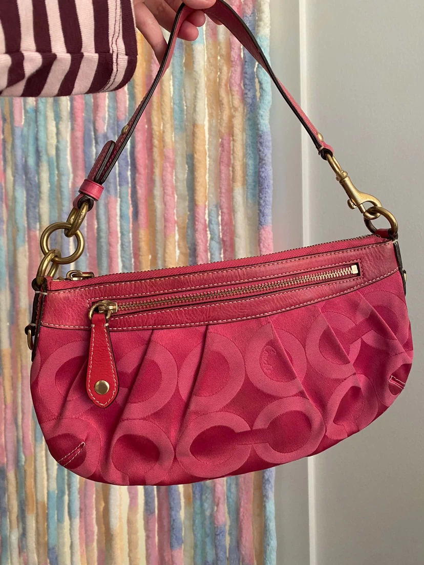 Vintage Coach Pink Madison Shoulder Bag