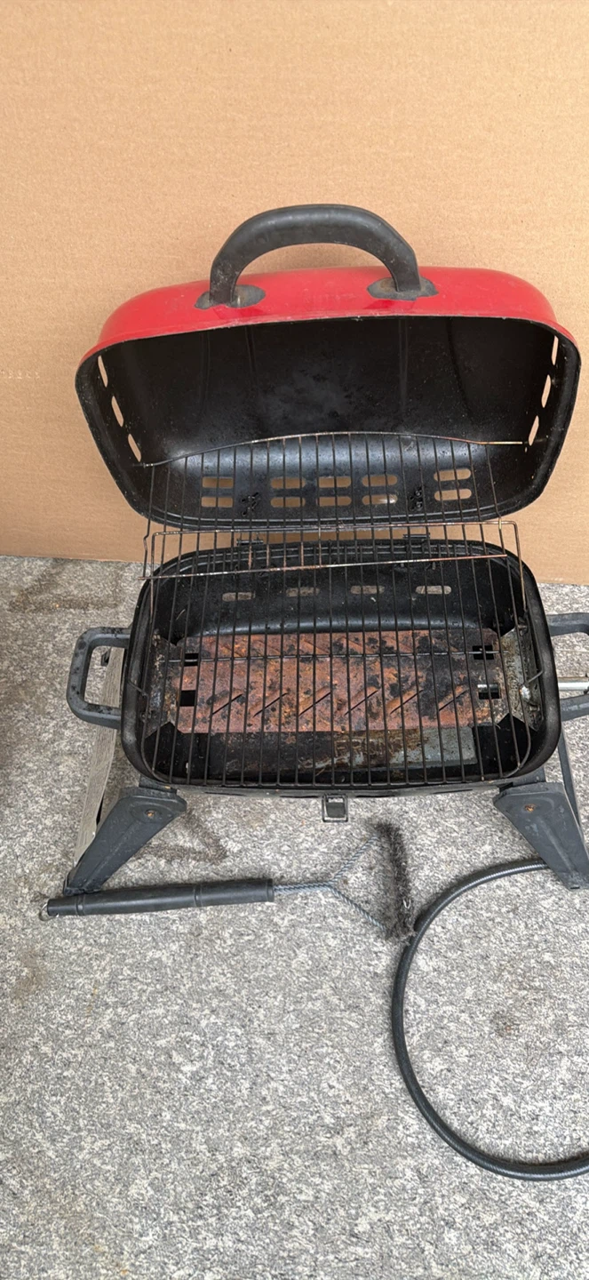 Portable Red BBQ Grill with Propane Tank - photo 2