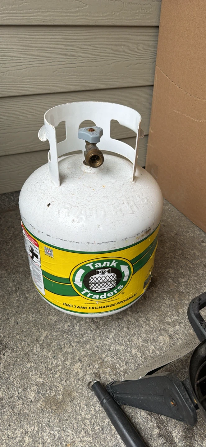 Portable Red BBQ Grill with Propane Tank - photo 3