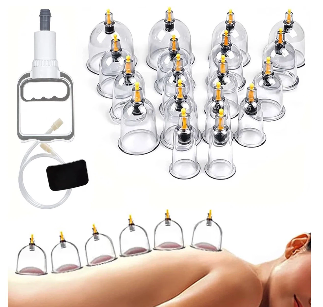 18 Cups Cupping Therapy Sets for Physical Therapy
