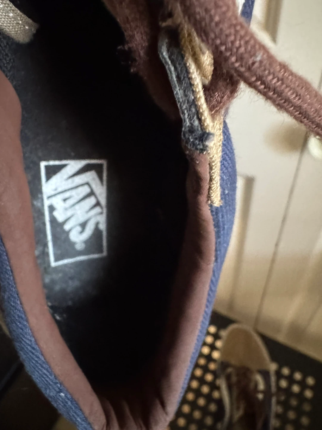 Vans Sneakers Navy and Brown - photo 3
