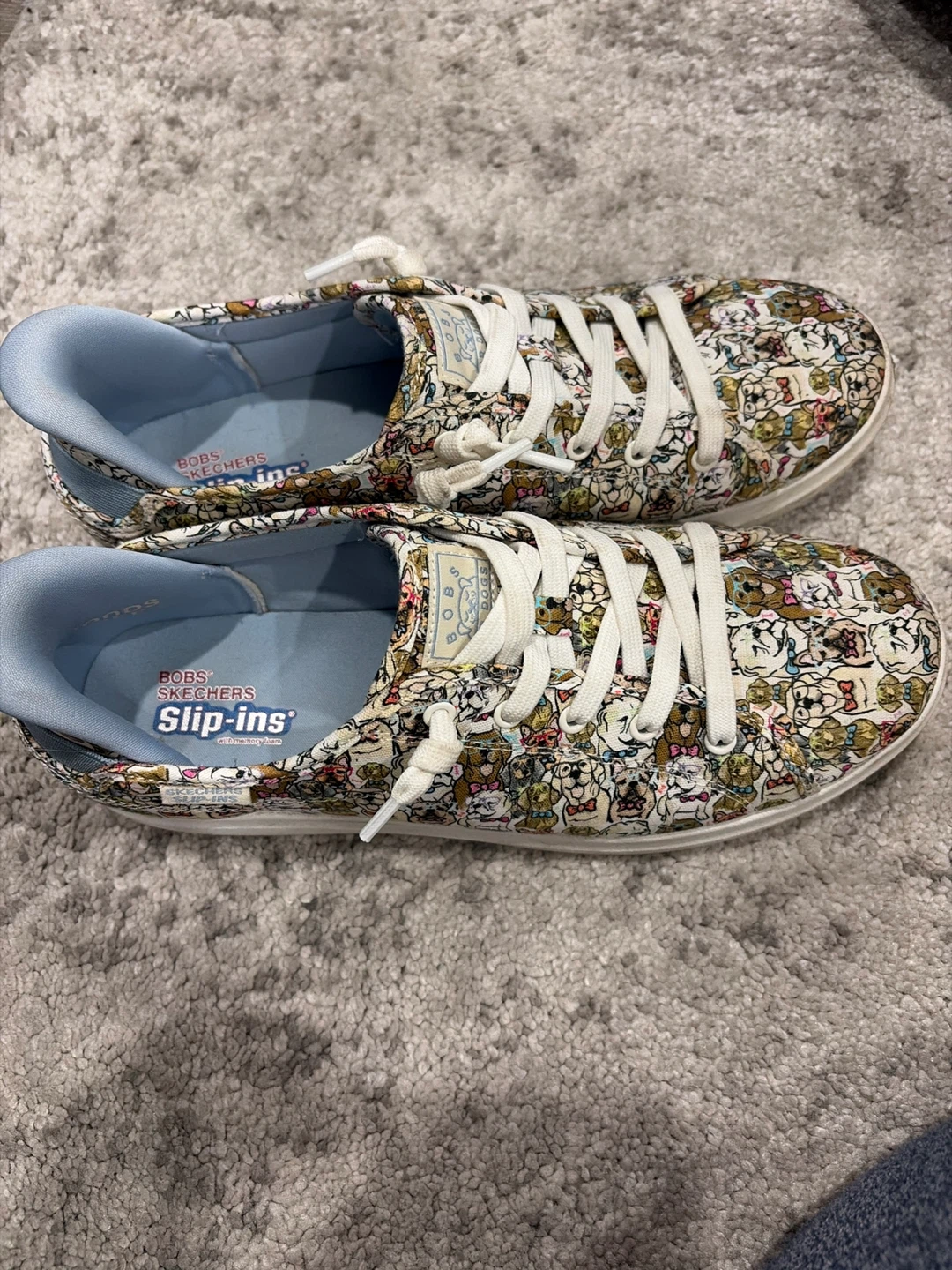 BOBS from Skechers Slip-ins Dog Print Shoes