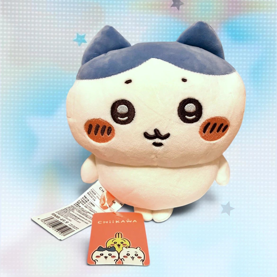 Hachiware Plush and Pen Set - photo 2