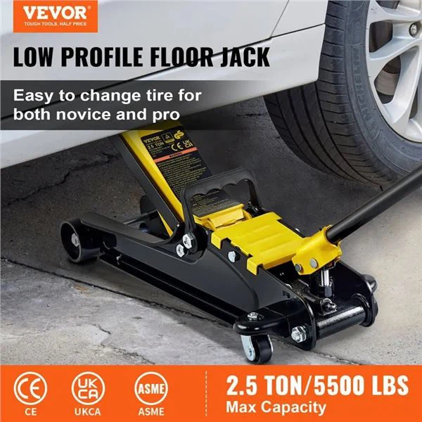 VEVOR 2.5 Ton Low Profile Hydraulic Floor Jack - photo 2