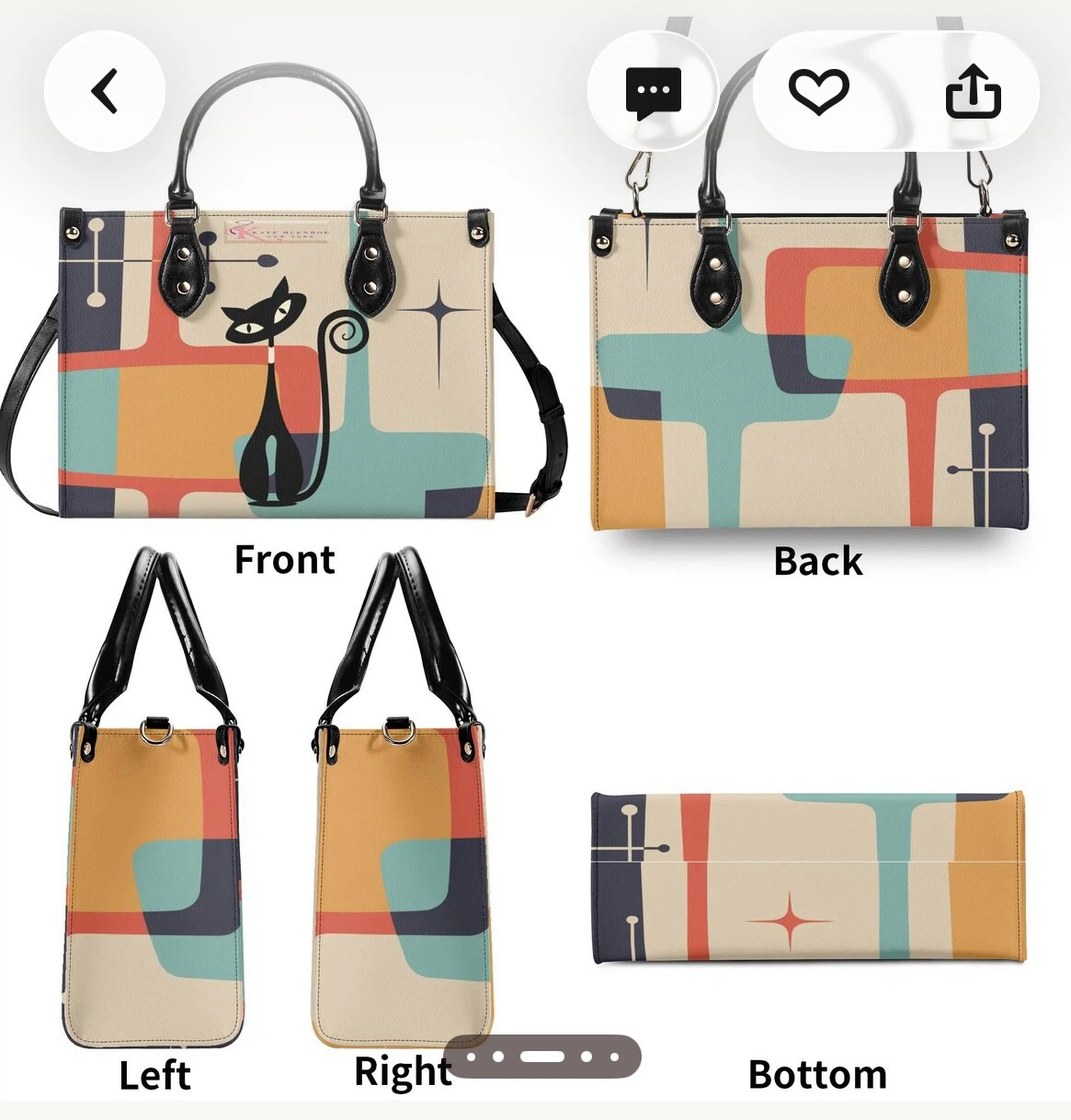 2 Atomic cat handbags - photo 3