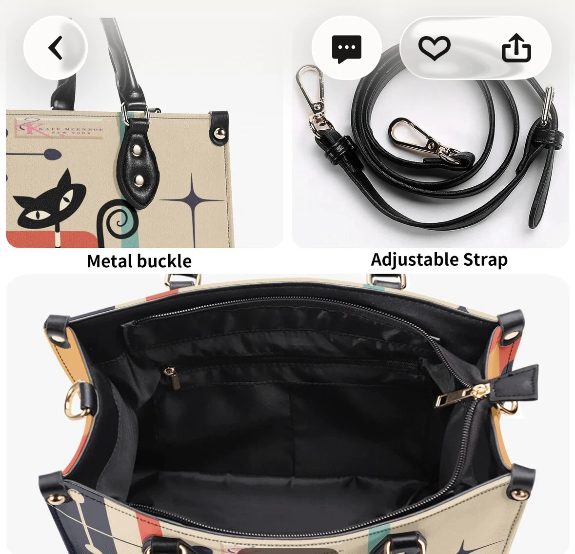 2 Atomic cat handbags - photo 4