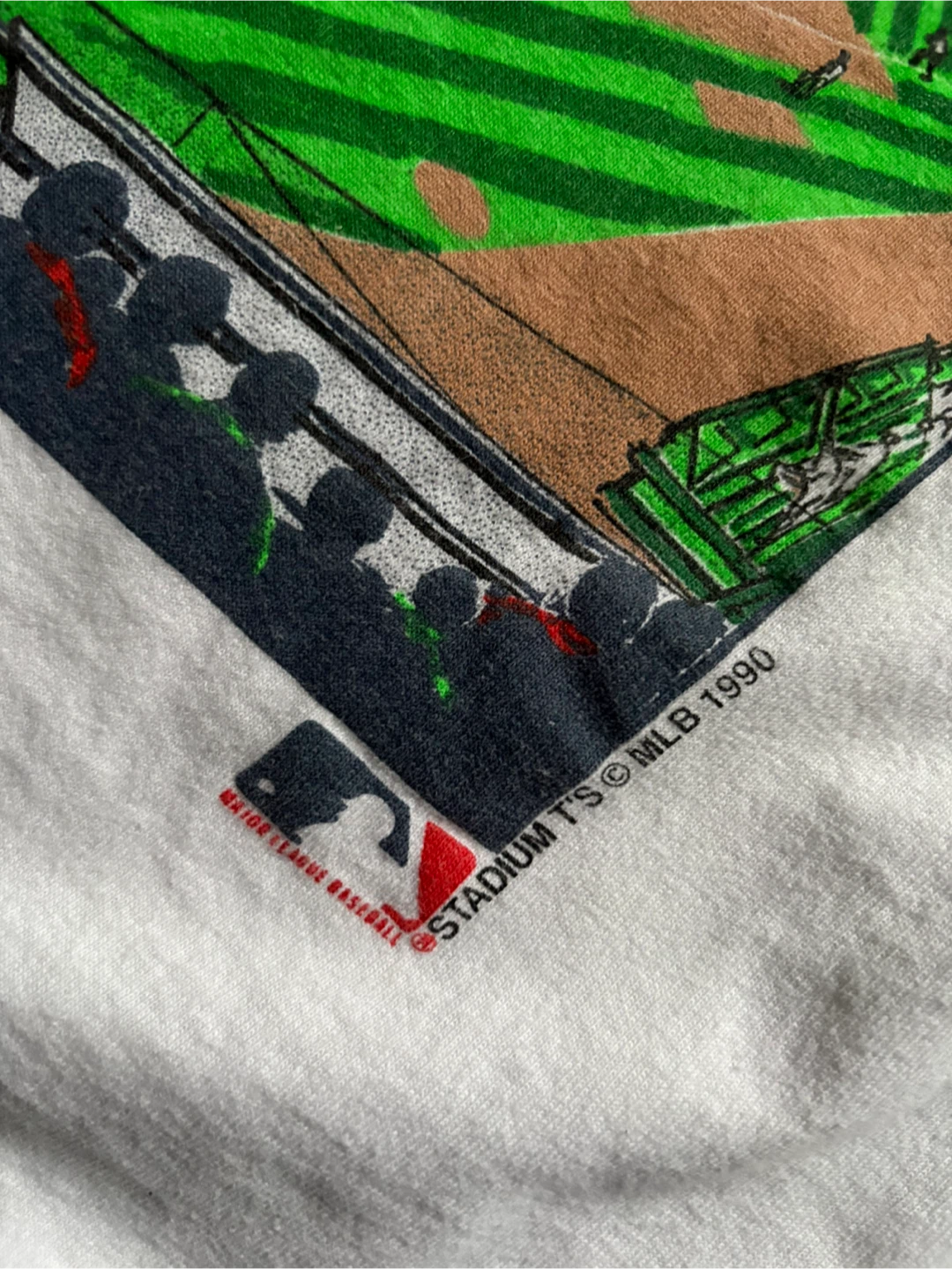 Vintage Chicago White Sox Comiskey Park tee 1990 MLB - photo 3