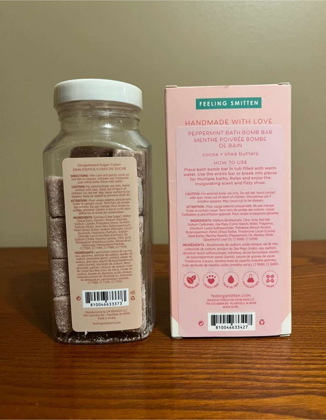 FEELING SMITTEN BATH BAR, SUGAR SCRUB - photo 2