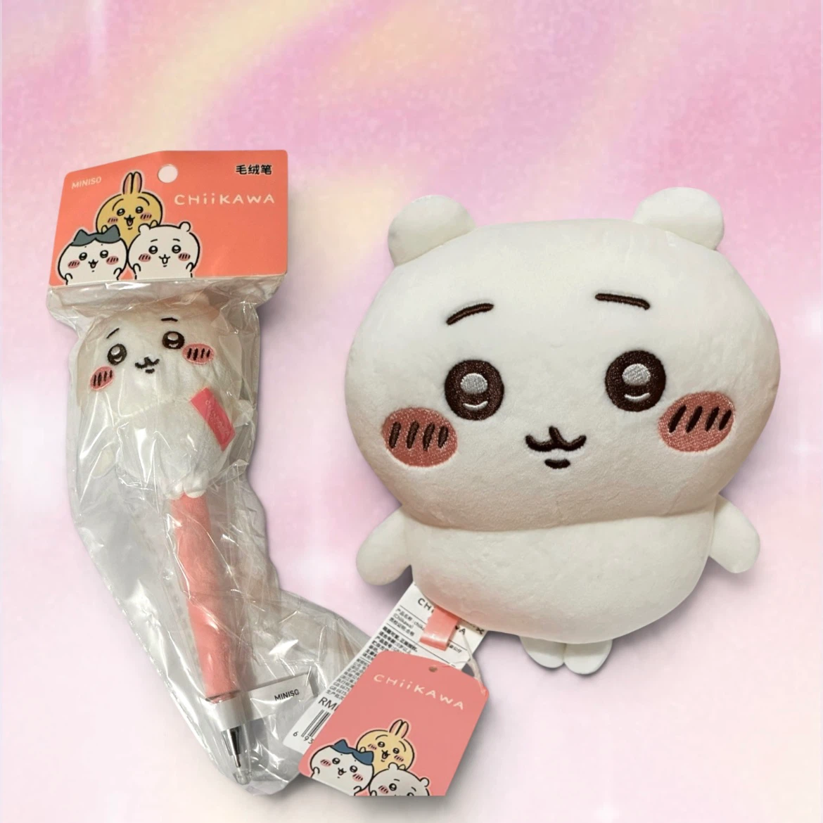 Chiikawa Plush & Pen Set