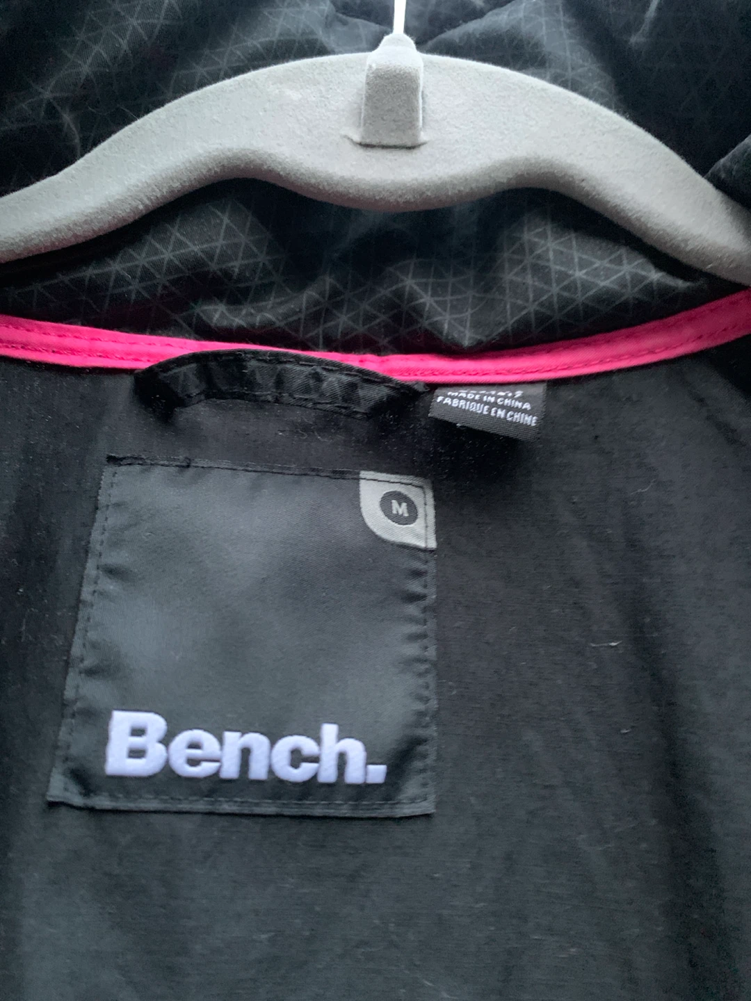 Bench Black Jacket with Pink Logo - photo 4