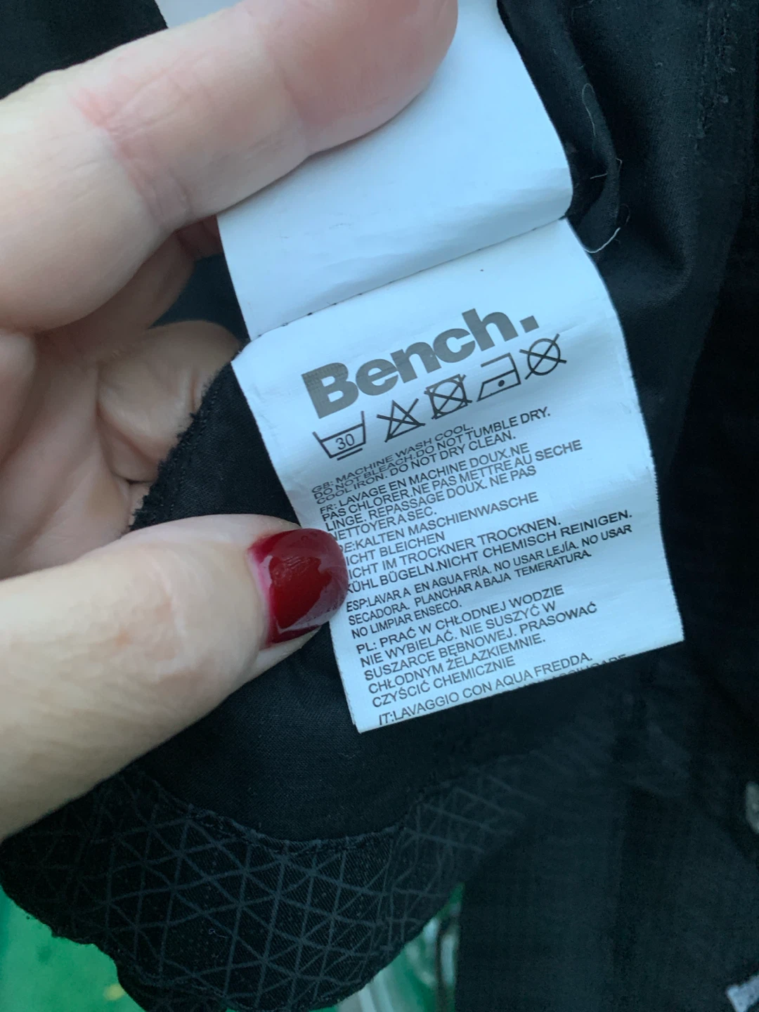 Bench Black Jacket with Pink Logo - photo 5