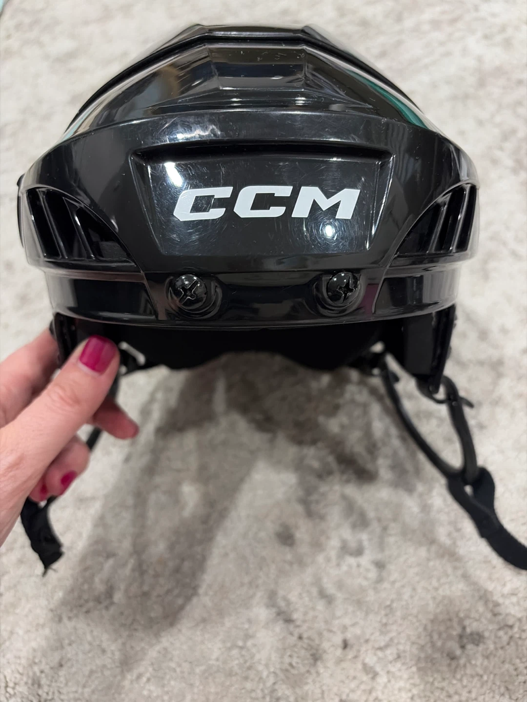 CCM Black Hockey Helmet - photo 2