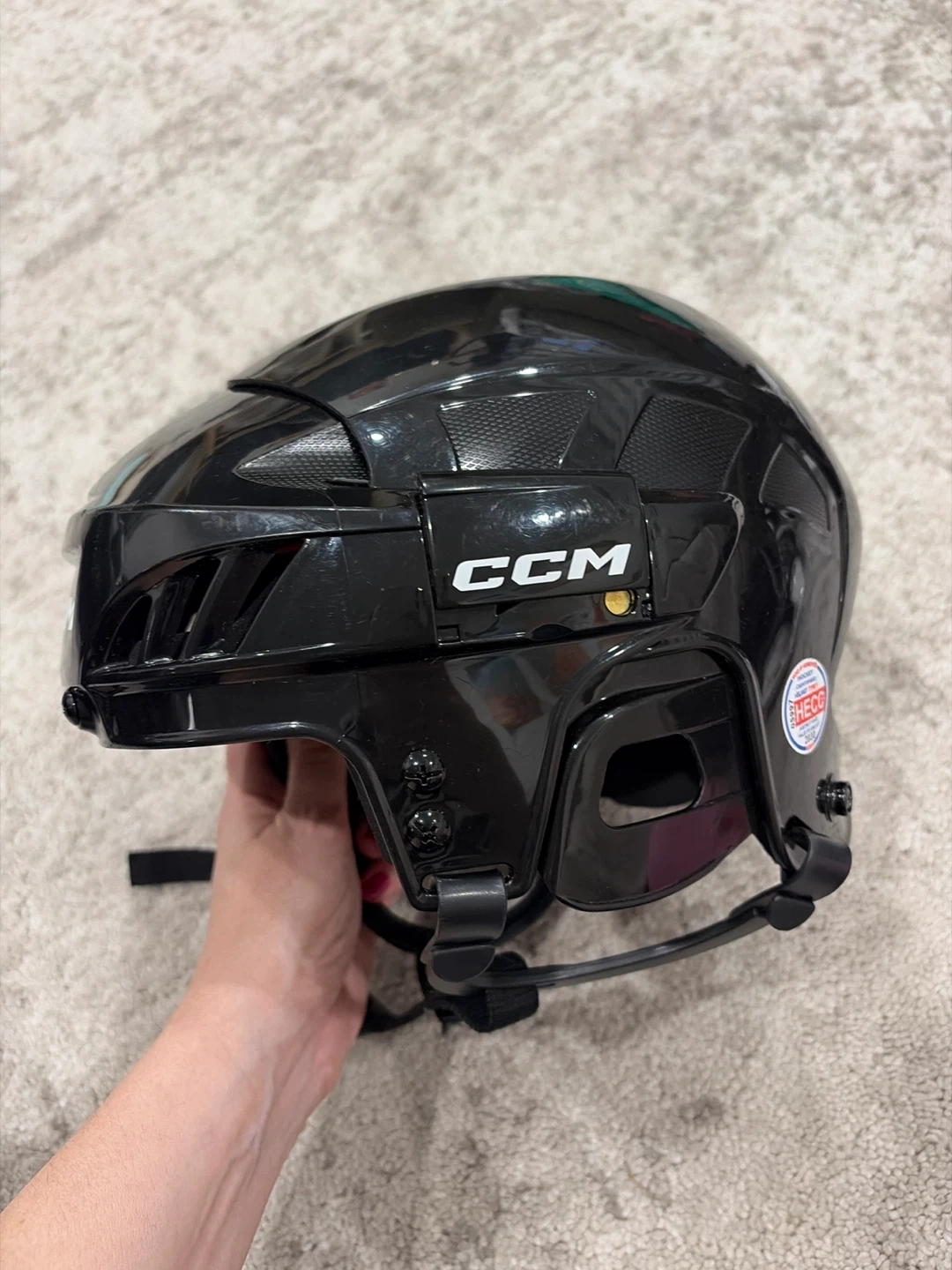 CCM Black Hockey Helmet - photo 3