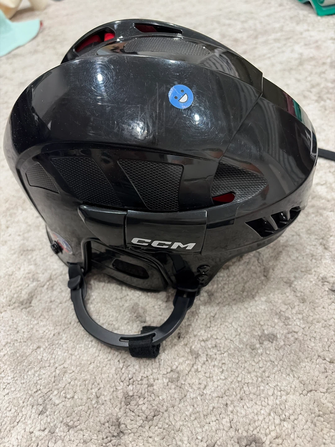 CCM Black Hockey Helmet