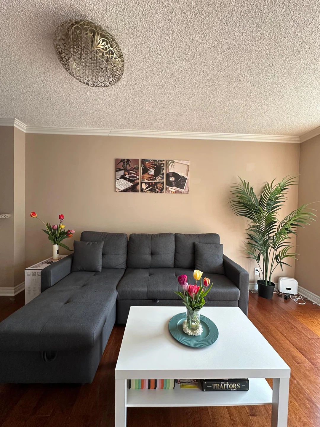 Sofa Bed with storage + 2 cushions (Reversible side) - photo 3