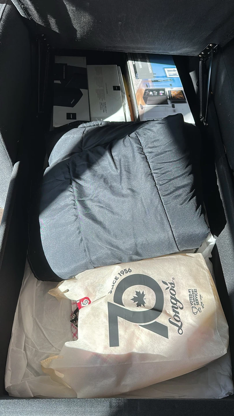 Sofa Bed with storage + 2 cushions (Reversible side) - photo 4