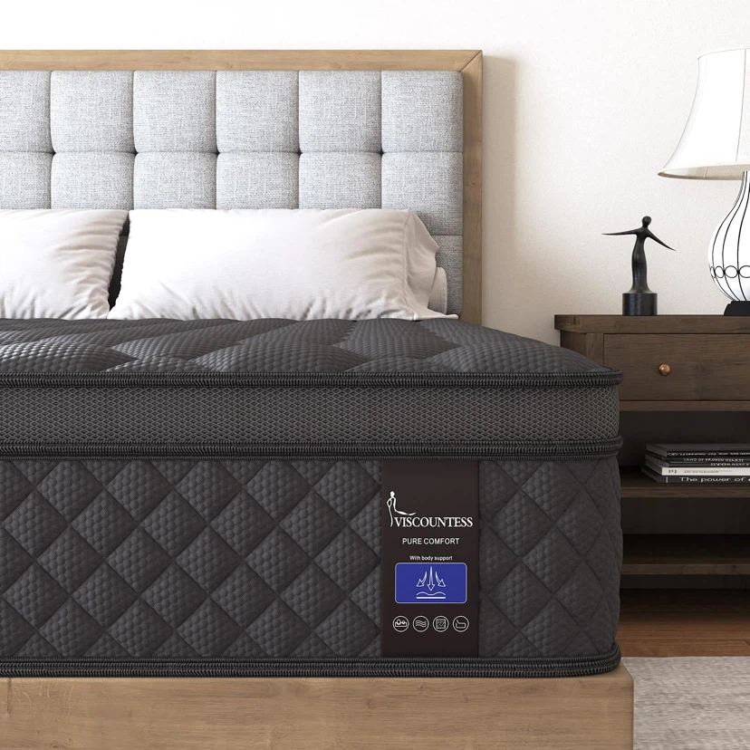 King Hybrid Mattress, 10 Inch Euro Top Medium Firm