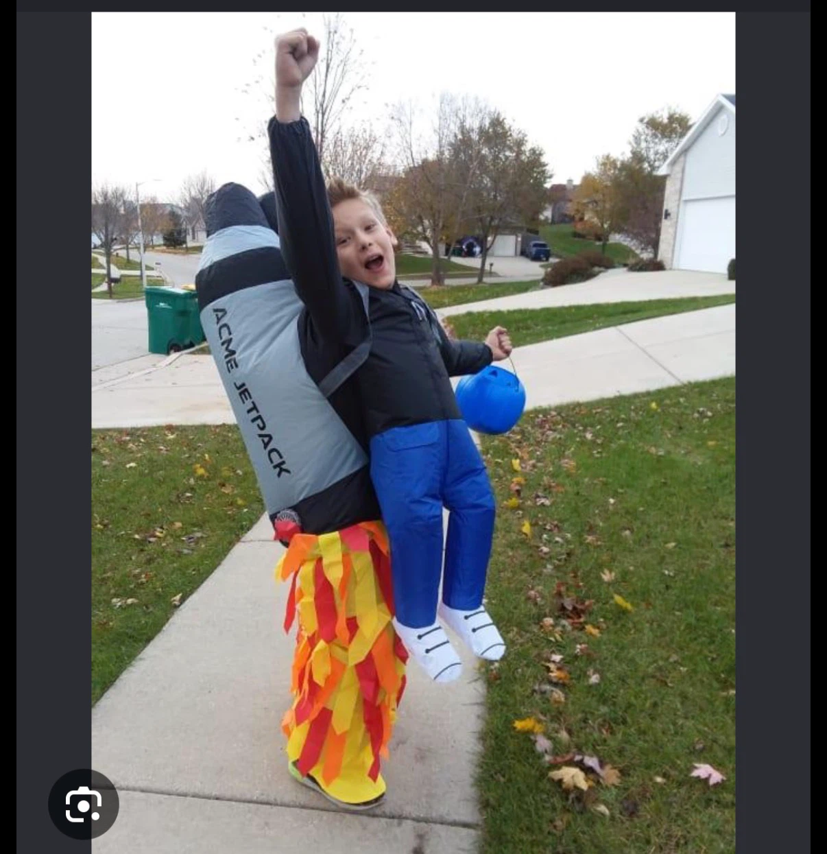 MorphCostumes Jetpack air blown Inflatable Costume
