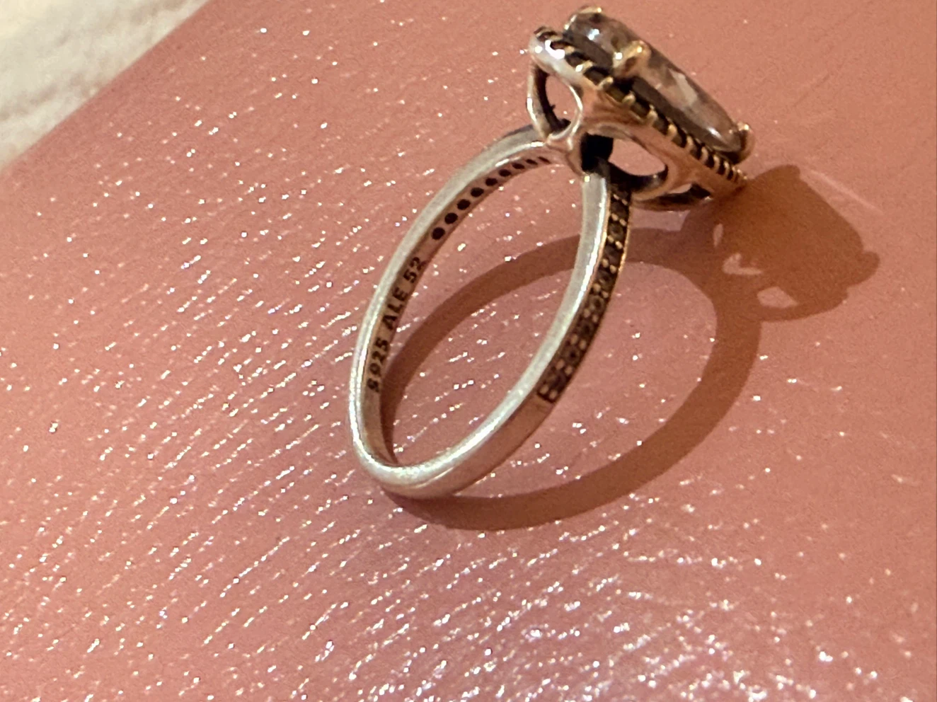 Pandora S925 ALE 52 Pear-Shaped Ring - photo 4