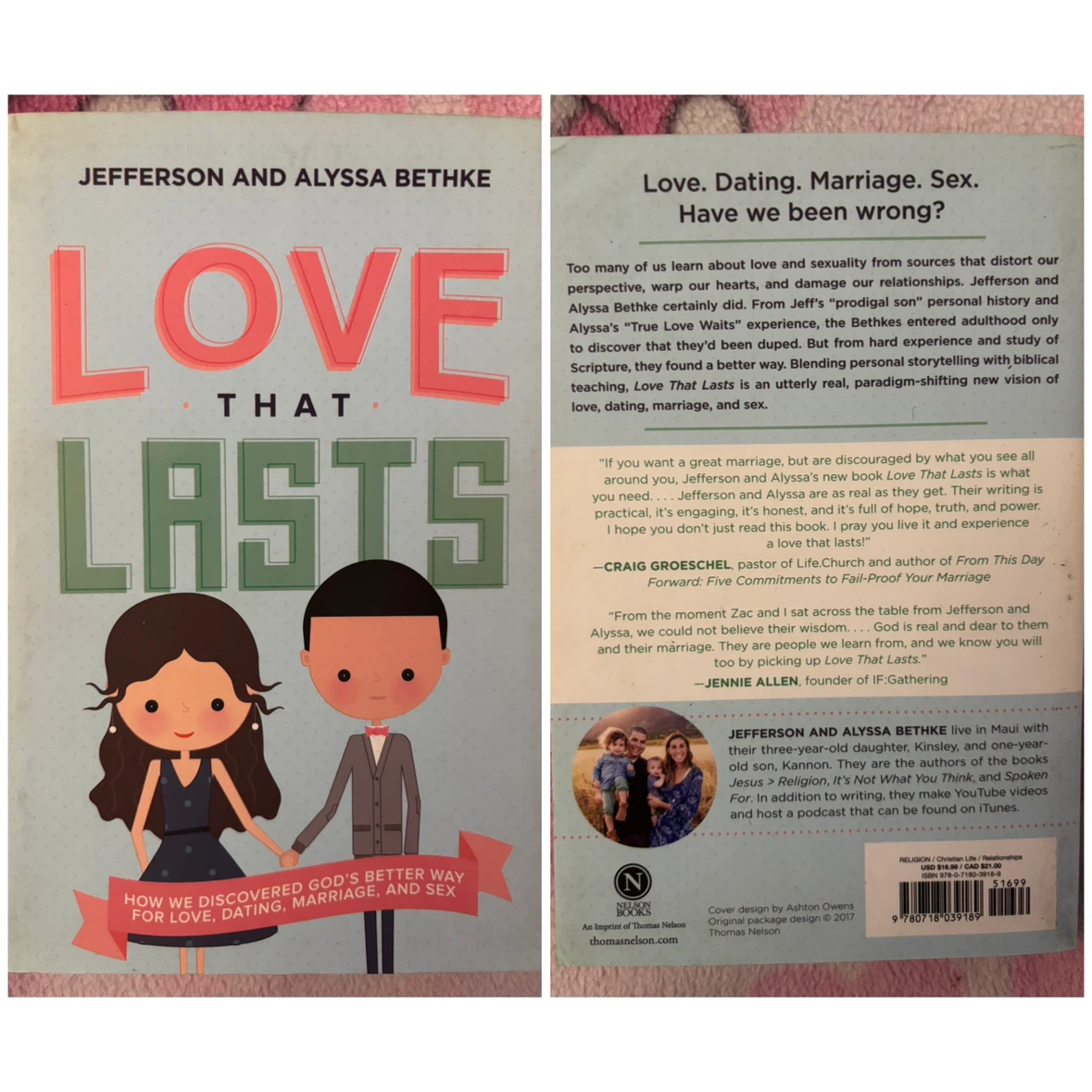 “Love That Lasts” by Jefferson & Alyssa Bethke