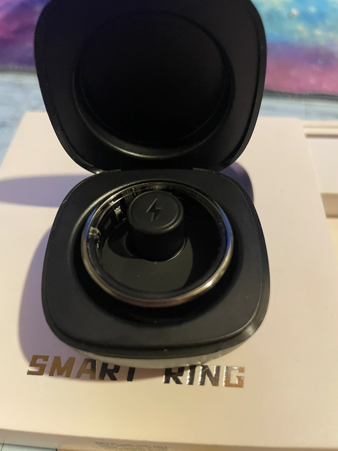 Smart Ring with Charging Case