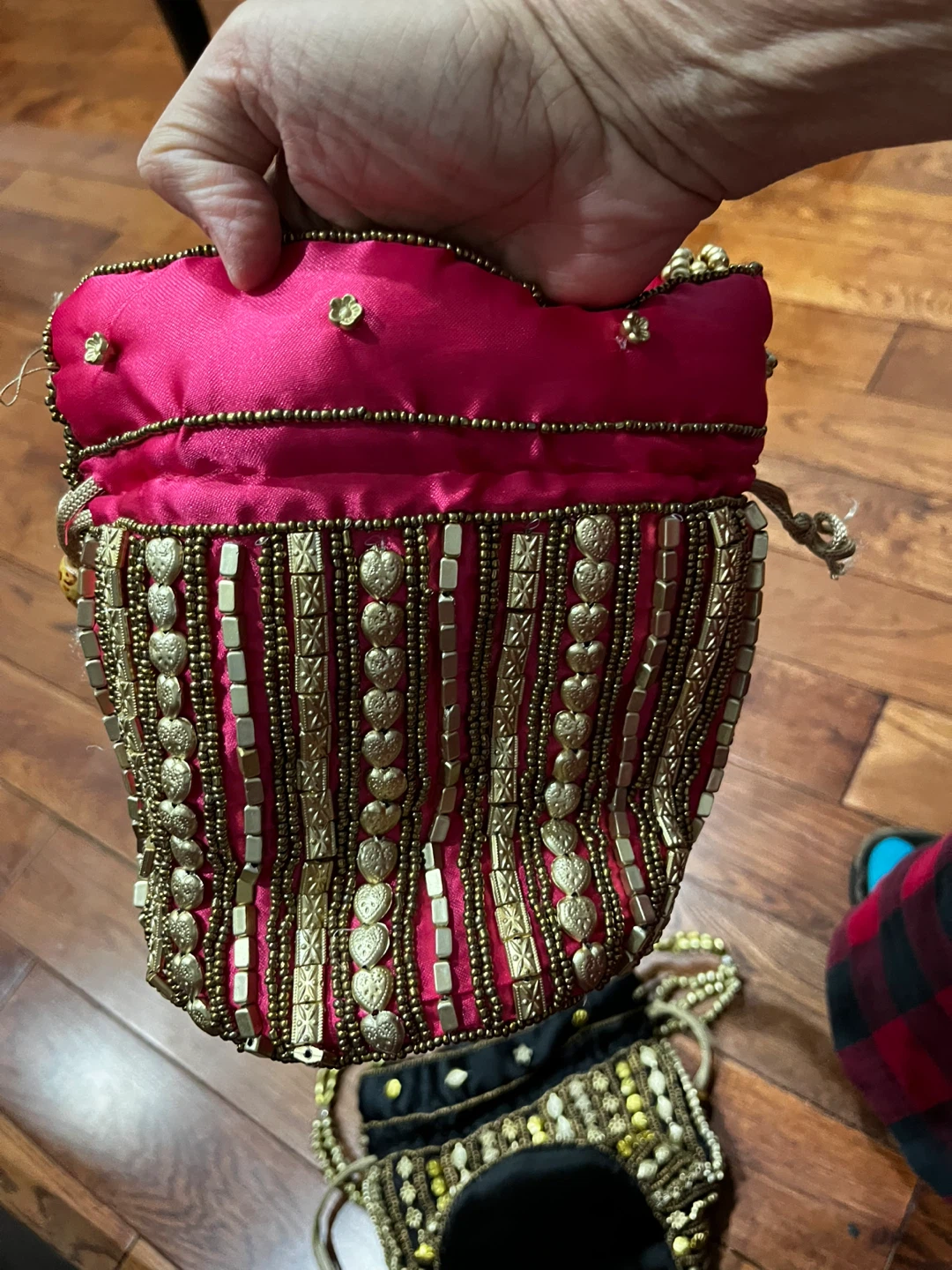 4 beautiful Indian evening purses or potlis - photo 3