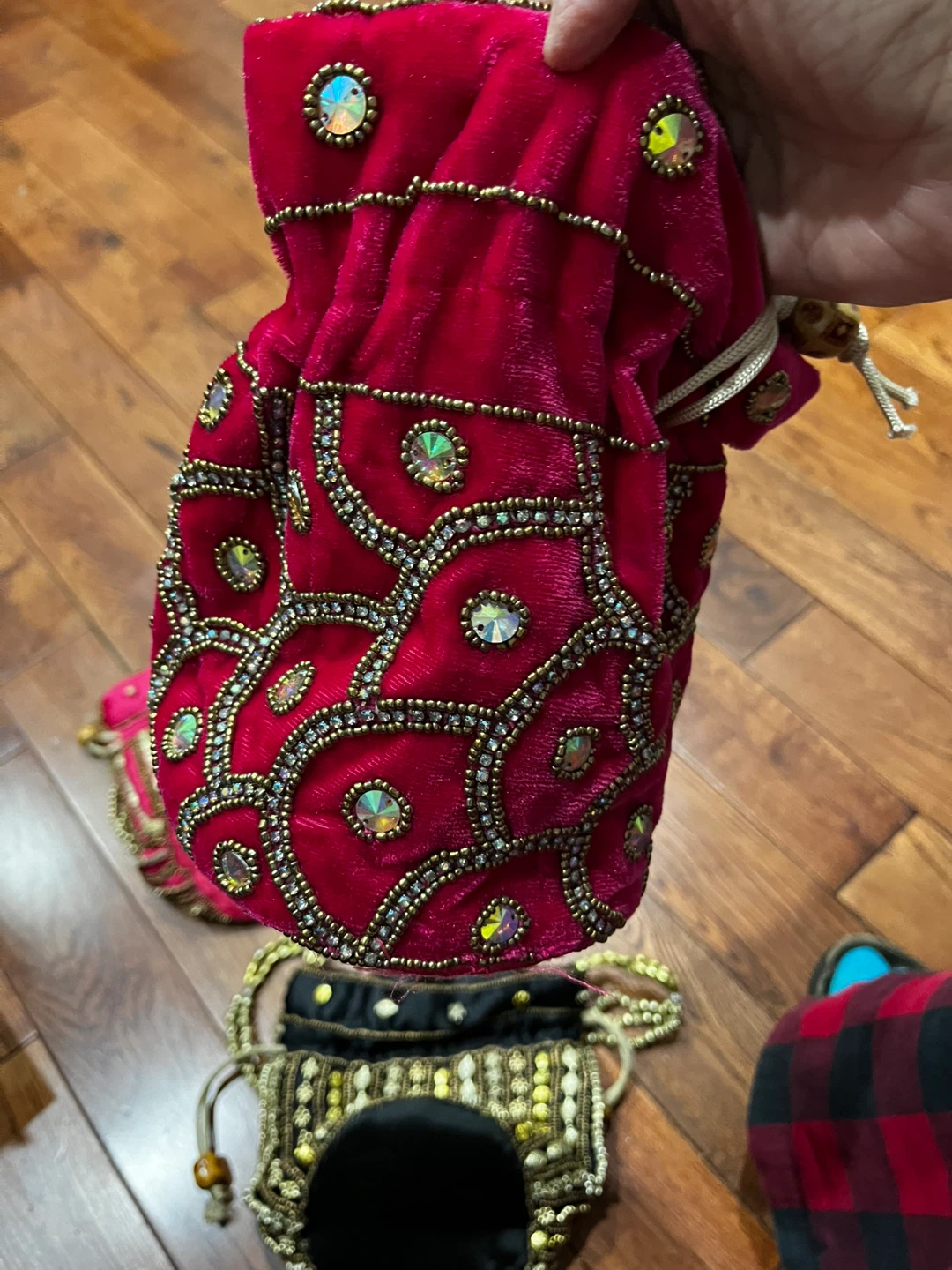 4 beautiful Indian evening purses or potlis - photo 5