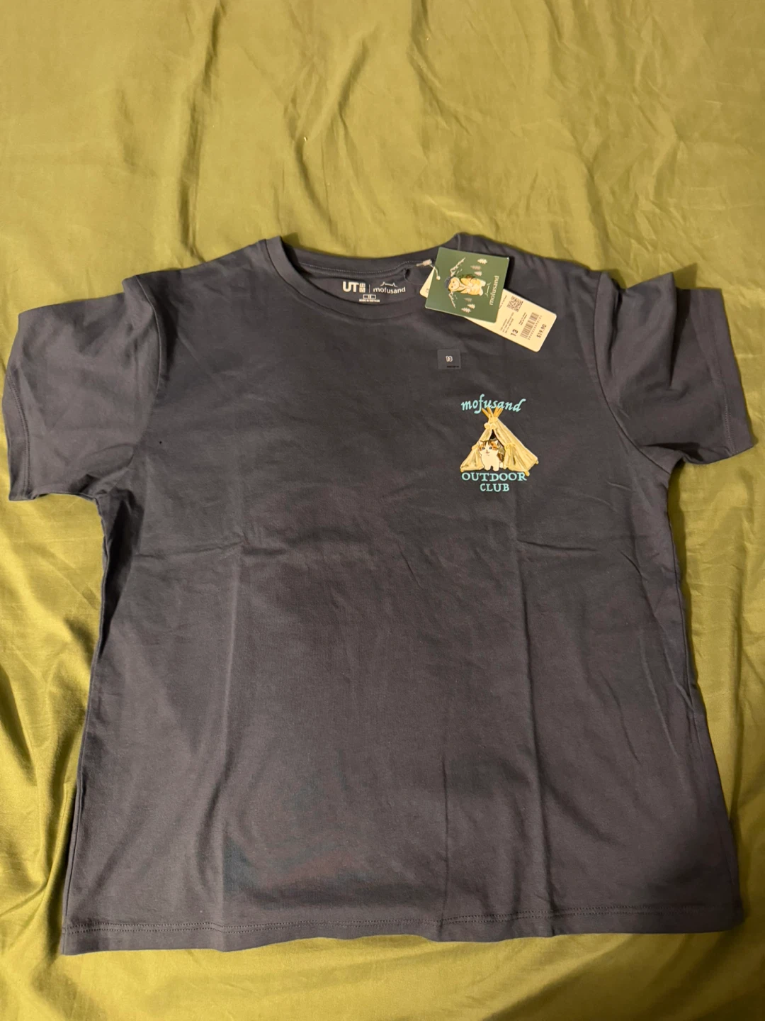 Mofusand Outdoor Club Graphic T-Shirt