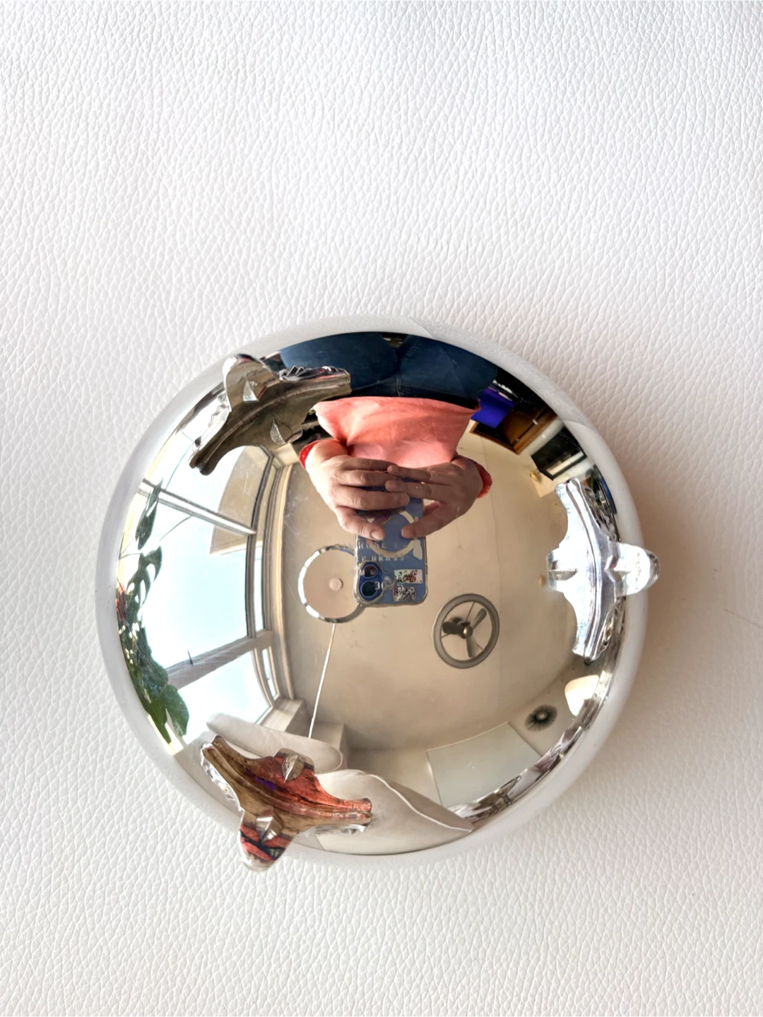Silver-toned decorative footed bowl - photo 4