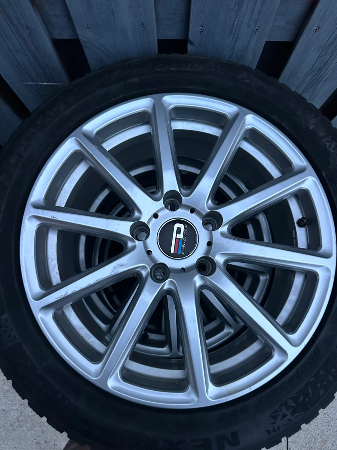 Set of 4 Nexen Tires with Eurodesign Rims - photo 2