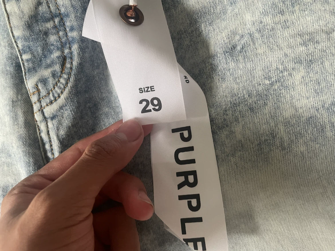 Purple Jeans Slim Fit - photo 2