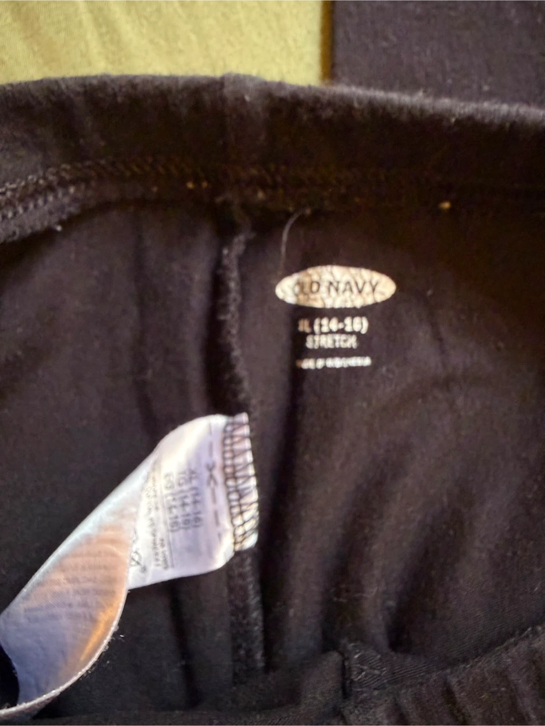 Old Navy Stretch Leggings XL 14-16 - photo 3