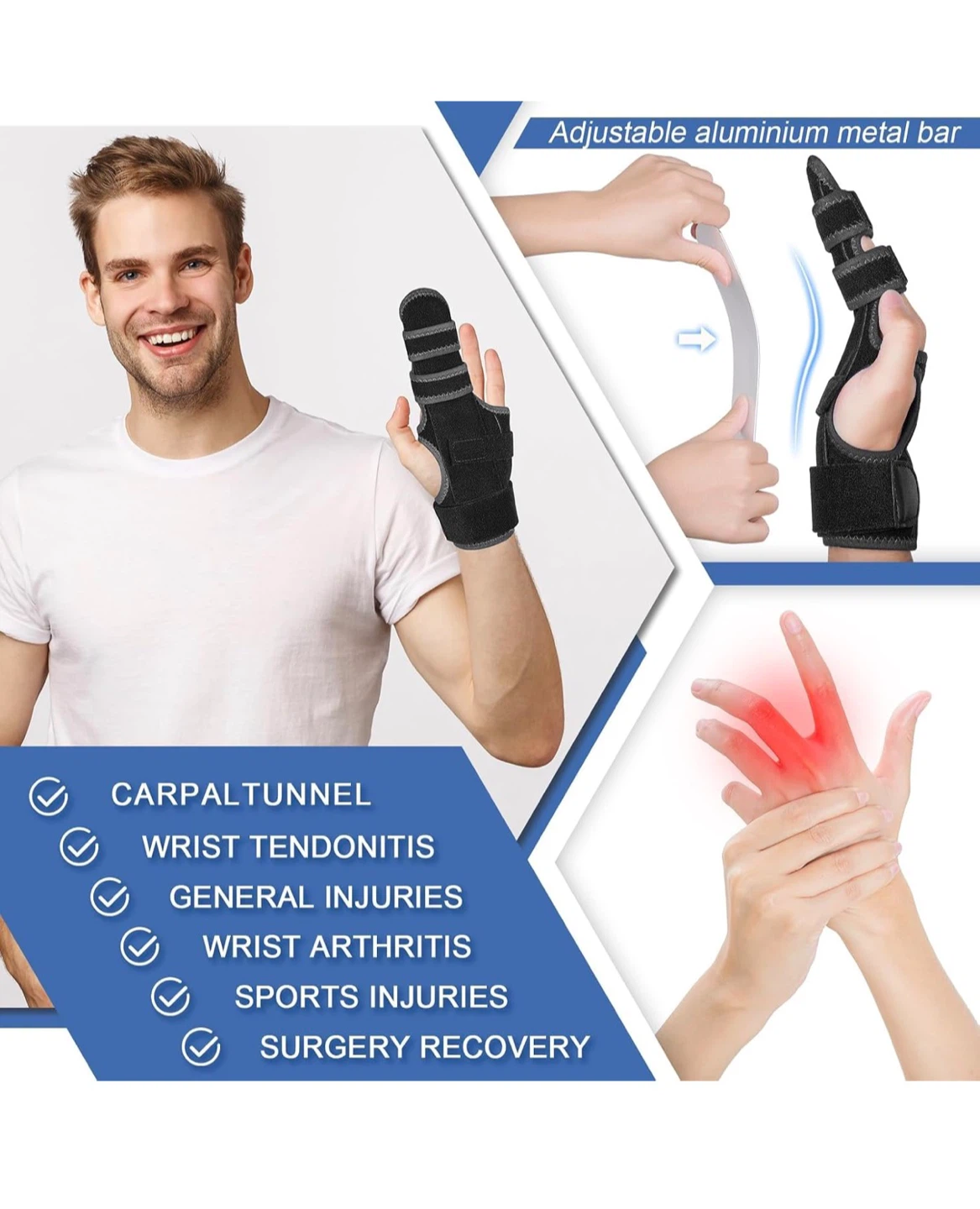 Trigger Finger Splint and Hand Splint Brace-Treating - photo 2