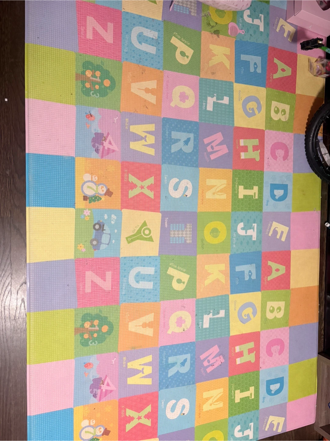 Cushion play mat