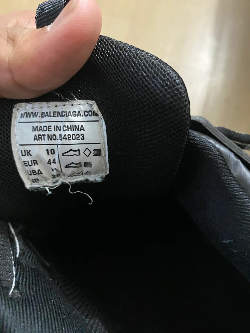 Balenciaga Track Sneakers Black Size 44 - photo 4
