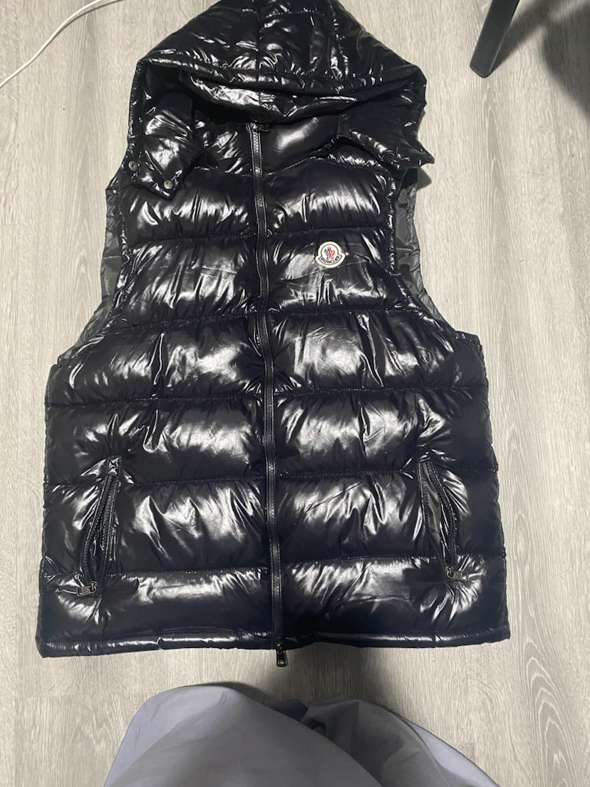 Moncler Puffer Vest Black