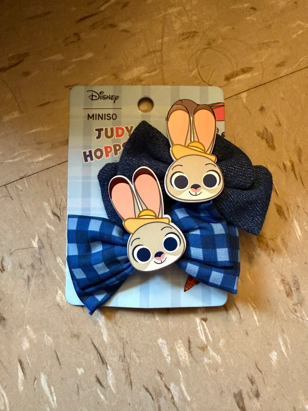 Miniso Disney Zootopia Judy Hopps Hair Clip Set
