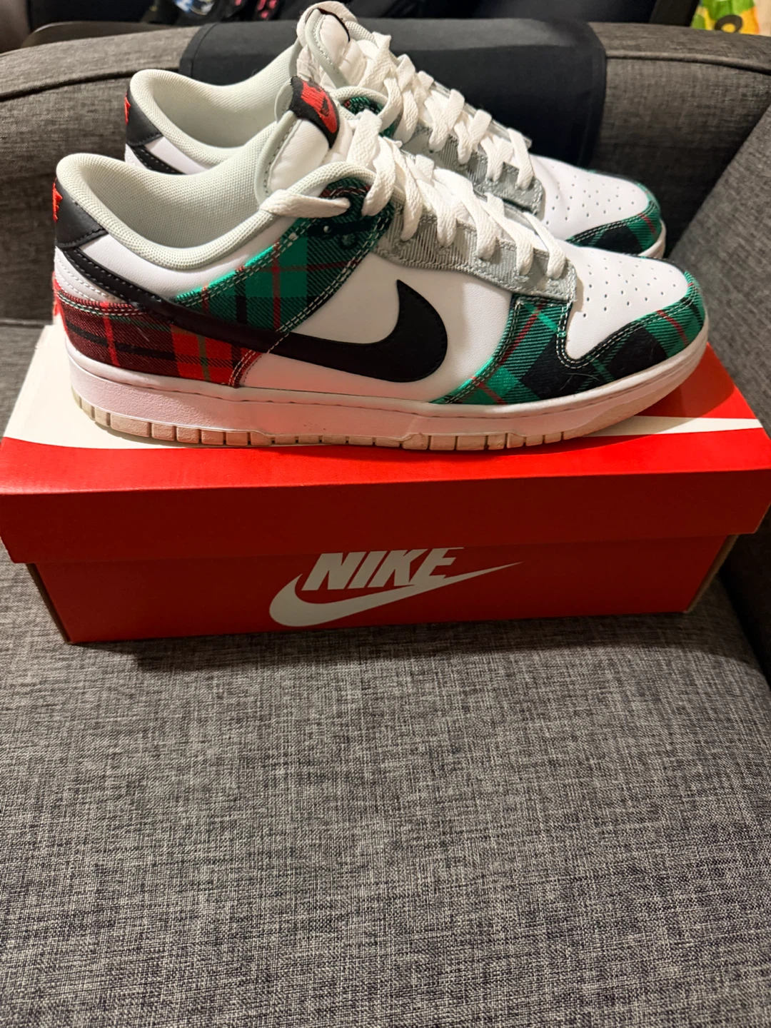 Nike Dunk Low Retro Tartan - photo 2