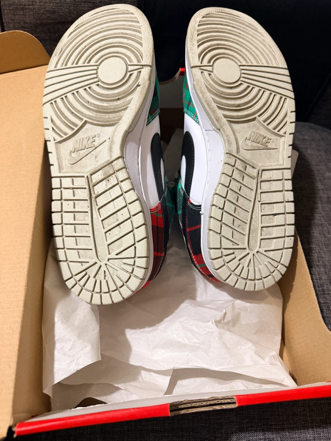 Nike Dunk Low Retro Tartan - photo 5